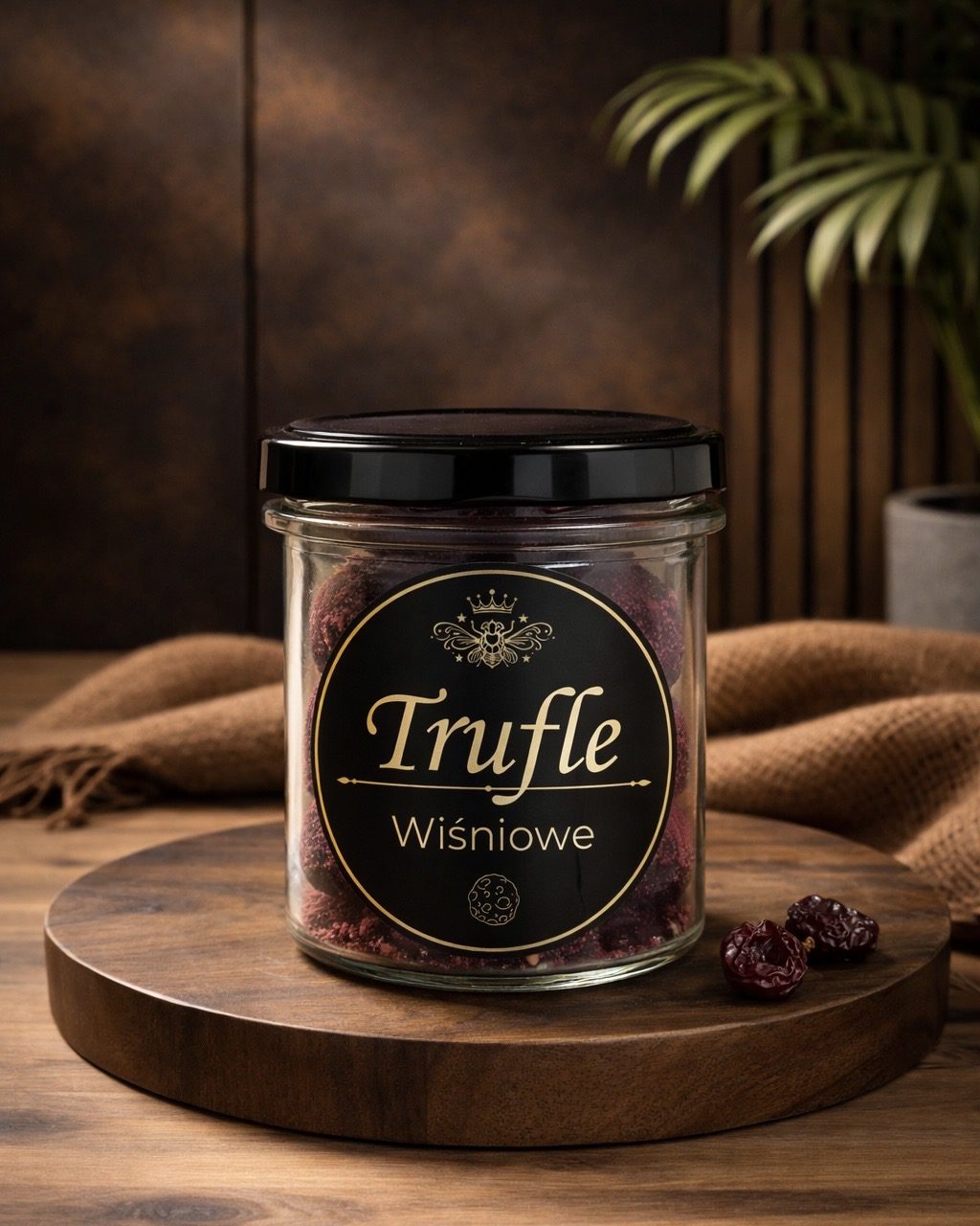 Rzemieślnicze Trufle Wiśniowe